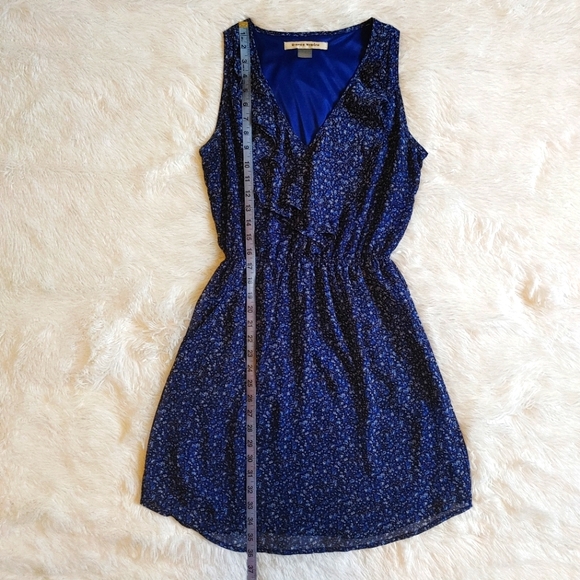 Bianca Nygård || Flowy Blue Floral Summer Dress, Size Small - Picture 5 of 5